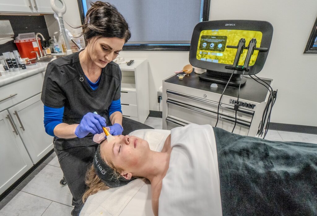 Facials and chemical peels in the Fargo Moorhead area