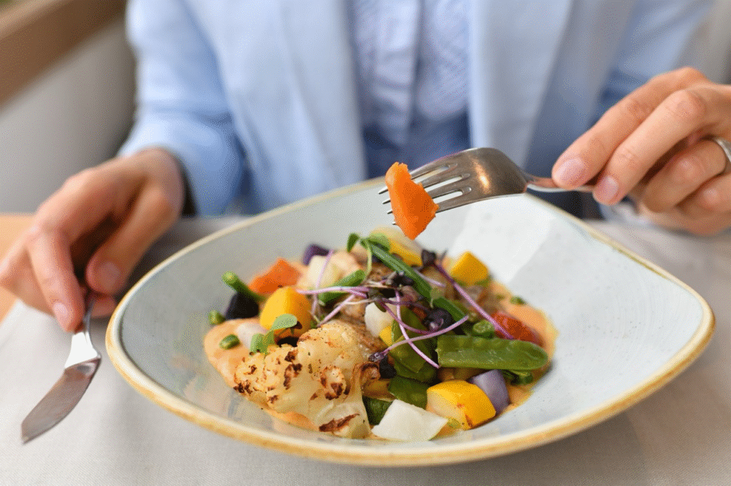 After a massage, choose light nutritious food to allow the natural healing process to continue